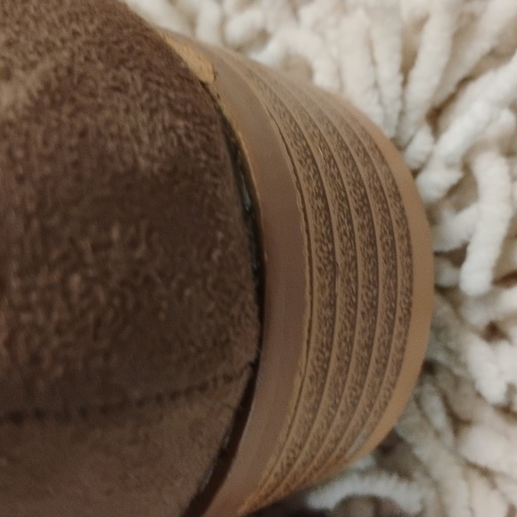 Journee Collection Taupe Anistn Braided Strap Pointed Toe Shoe - Picture 5 of 11